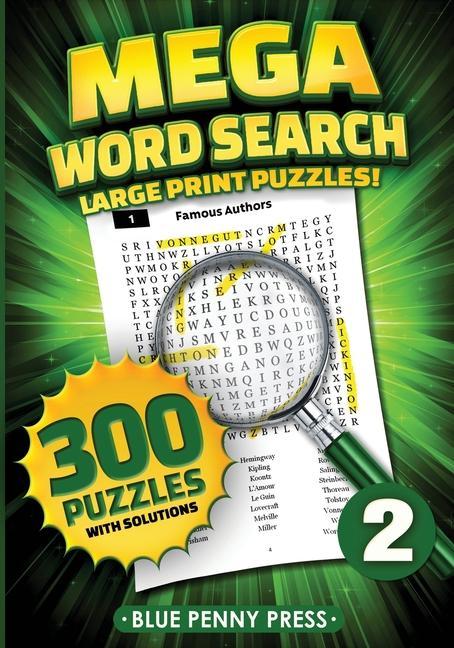 Knjiga MEGA Word Search (Volume 2) Blue Penny Press