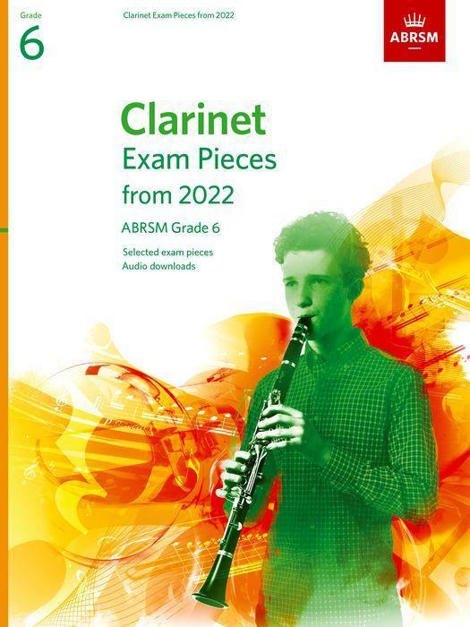 Prasa Clarinet Exam Pieces from 2022, ABRSM Grade 6 