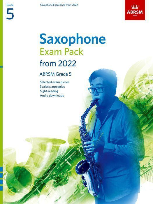 Printed items Saxophone Exam Pack from 2022, ABRSM Grade 5 