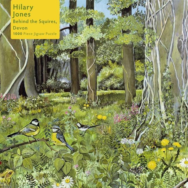 Könyv Adult Jigsaw Puzzle Hilary Jones: Behind the Squires, Devon 
