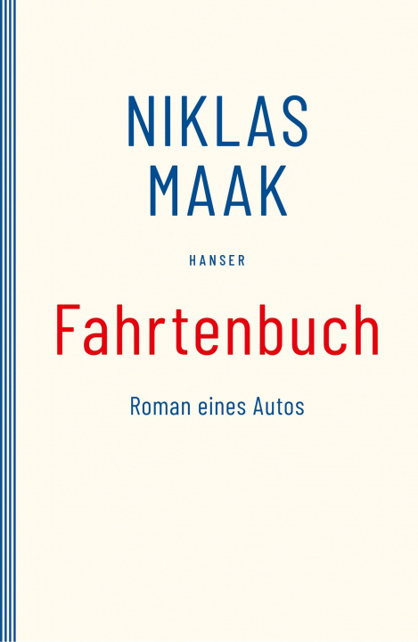 Knjiga Fahrtenbuch Niklas Maak