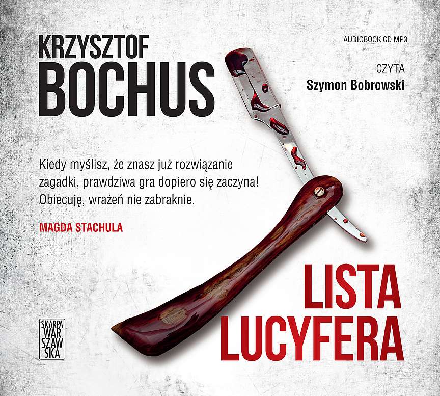 Könyv CD MP3 Lista Lucyfera Krzysztof Bochus