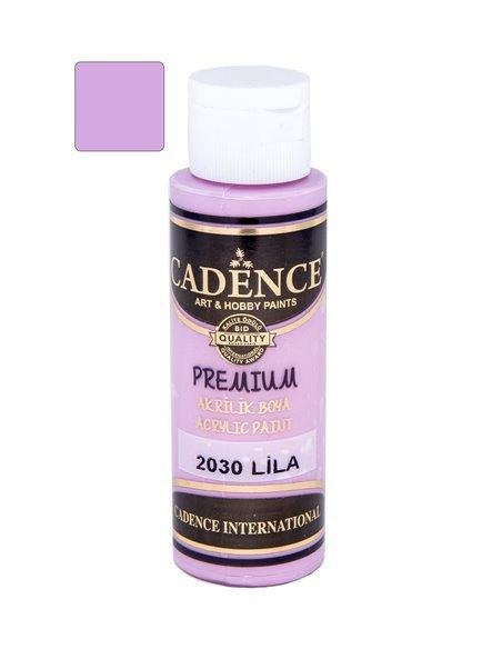 Kniha Akrylová barva Cadence Premium - světle fialová / 70 ml 