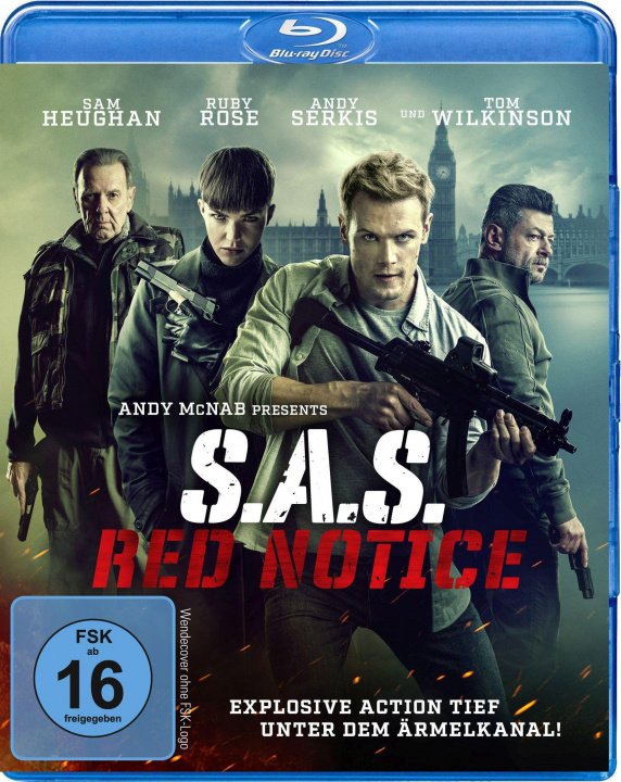 Video S.A.S. Red Notice Sam Heughan