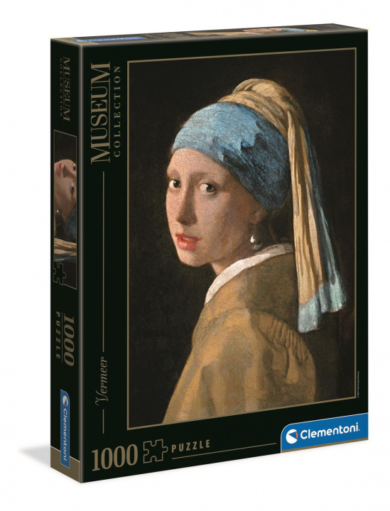 Játék Puzzle 1000 Museum Vermeer Dziewczyna z perłą 39614 Clementoni