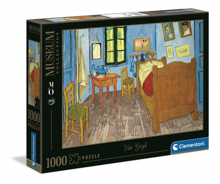 Knjiga Puzzle 1000 Pokój Van Gogha w Arles sypialnia 39616 