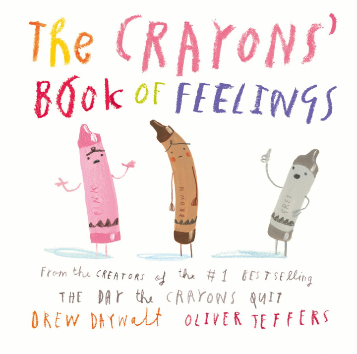Carte Crayons' Book of Feelings Drew Daywalt