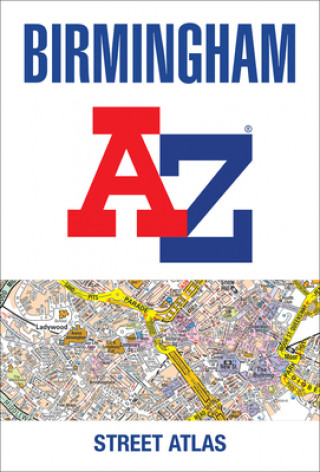Carte Birmingham A-Z Street Atlas A-Z maps