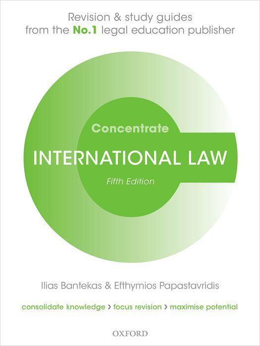 Könyv International Law Concentrate BANTEKAS