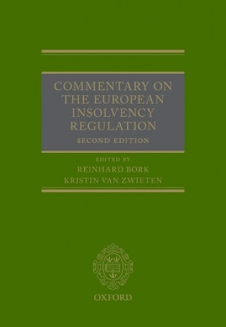 Kniha Commentary on the European Insolvency Regulation REINHARD BORK