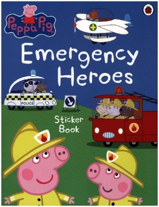 Kniha Peppa Pig: Emergency Heroes Sticker Book PIG  PEPPA