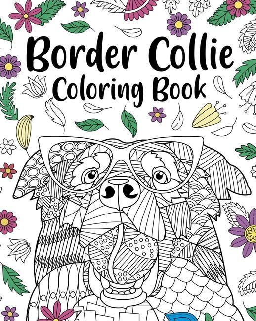 Книга Border Collie Coloring Book 