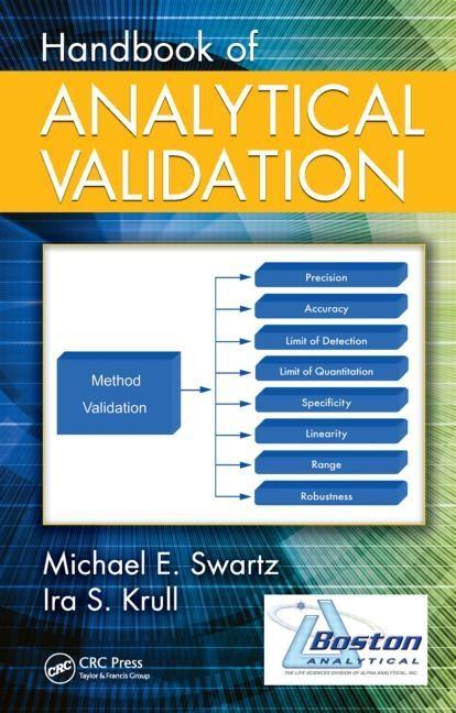 Carte Handbook of Analytical Validation Swartz Michael E. Swartz