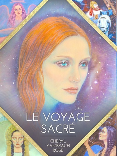 Carte Coffret Le voyage sacré Cheryl Yambrach rose