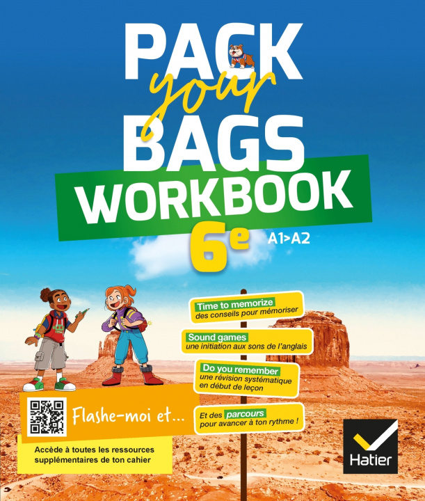 Knjiga Pack your Bags - Anglais 6e- Éd. 2021 - Workbook Elisabeth Jardon