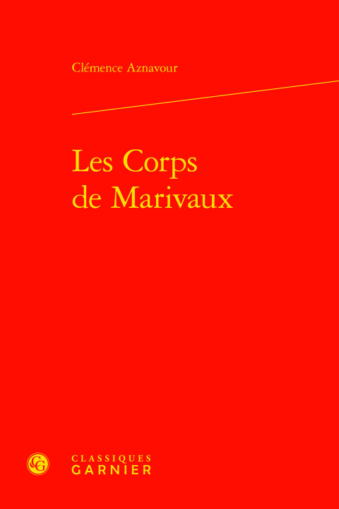 Carte Les Corps de Marivaux Aznavour clemence