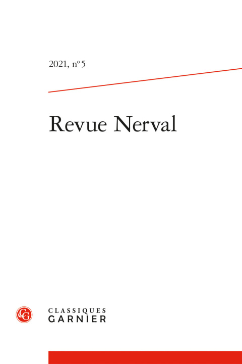 Knjiga Revue Nerval collegium