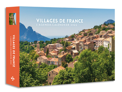 Könyv L'Agenda - Calendrier Villages de France 2022 collegium