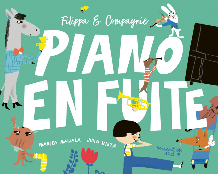 Boek Piano en fuite Juha Virta