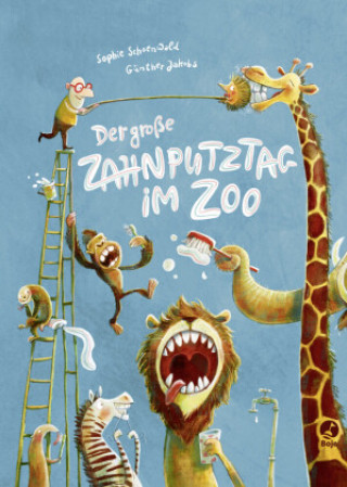 Kniha Der große Zahnputztag im Zoo (Mini-Ausgabe) Günther Jakobs