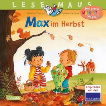 Carte LESEMAUS 96: Max im Herbst Sabine Kraushaar