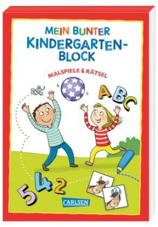 Kniha Mein bunter Kindergarten-Block: Malspiele und Rätsel Theresia Koppers