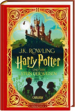 Kniha Harry Potter und der Stein der Weisen: MinaLima-Ausgabe (Harry Potter 1) Minalima