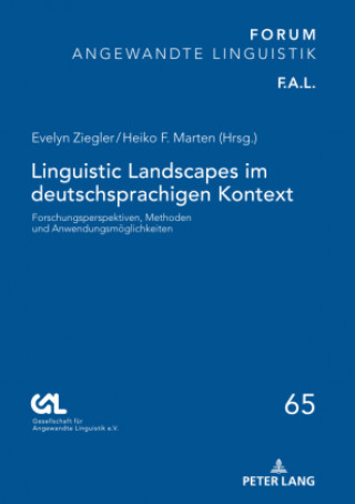 Knjiga Linguistic Landscapes Im Deutschsprachigen Kontext 