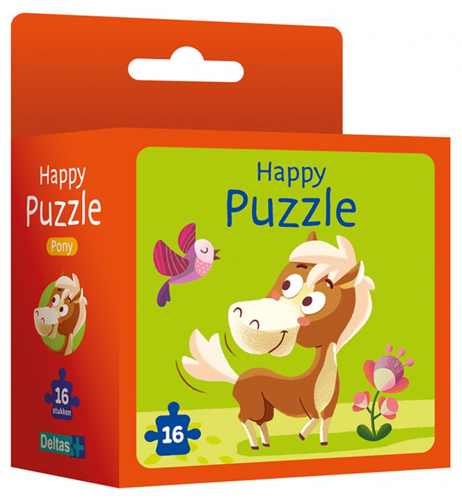 Carte Happy puzzle - poney collegium