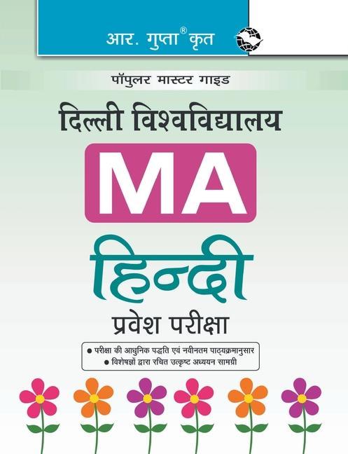 Kniha Delhi University M.A. Hindi Entrance Test Guide 