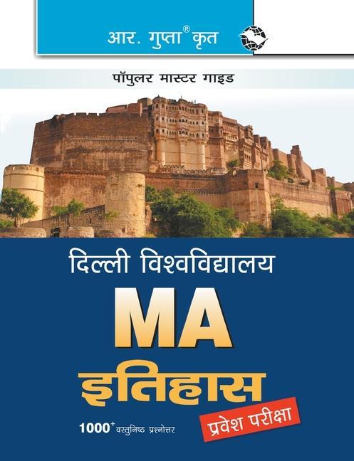 Kniha University of Delhi (DU) MA History Entrance Exam Guide 