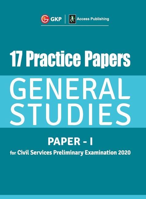 Kniha 17 Practice Papers General Studies Paper I for Civil Services Preliminary Examination 2020 