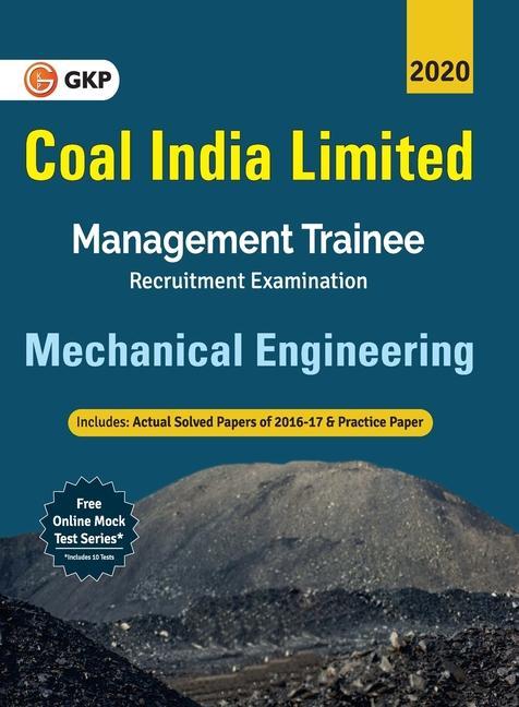 Könyv Coal India Ltd. 2019-20 Management Trainee - Mechanical Engineering 