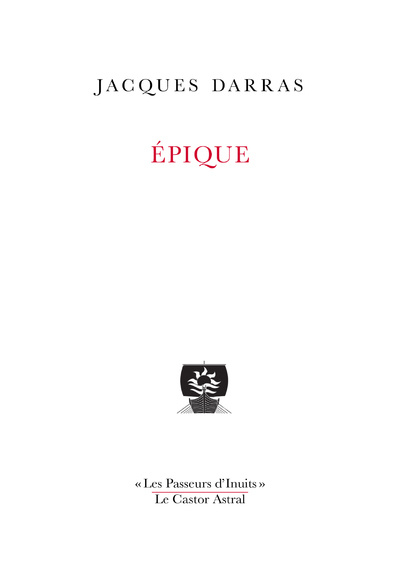Boek Epique ! Le poète dans le temps Jacques Darras