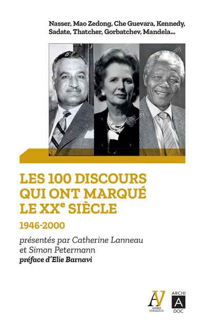 Carte Les 100 discours qui ont marqué le XXe siècle - tome 2 1946-200 Hervé Broquet