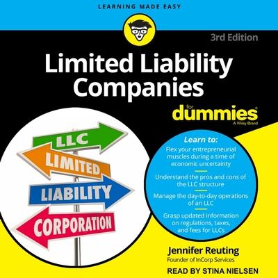Audio Limited Liability Companies for Dummies: 3rd Edition Stina Nielsen