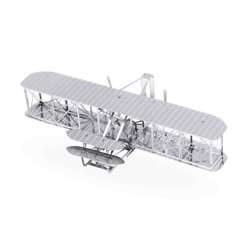 Joc / Jucărie Metal Earth 3D kovový model Wright Airplane /Dvojplošník bratří Wrigtů 
