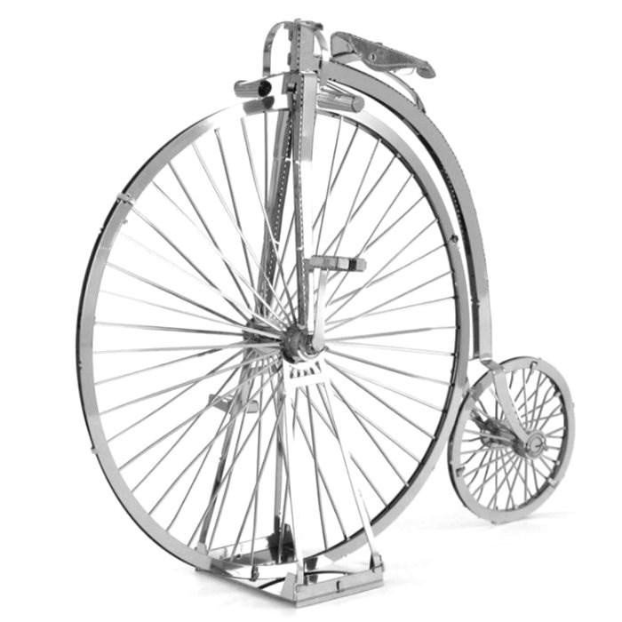 Joc / Jucărie Metal Earth 3D kovový model Highwheel Bicycle/Velocipéd 