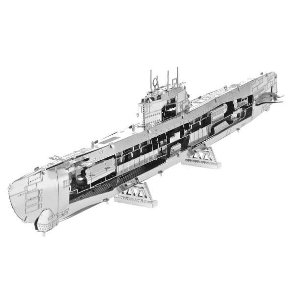 Hra/Hračka Metal Earth 3D kovový model German U-Boat, Type XXI 