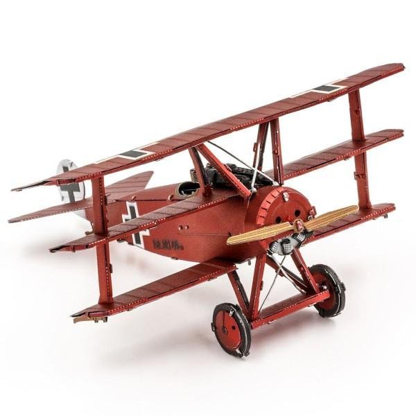 Game/Toy Metal Earth 3D kovový model Trojplošník Fokker/Triplane Fokker 