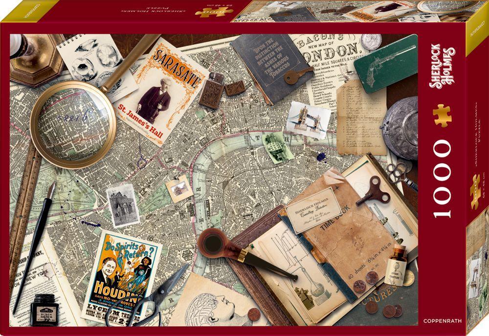 Game/Toy Boxpuzzle Sherlock Holmes (1000 Teile) 