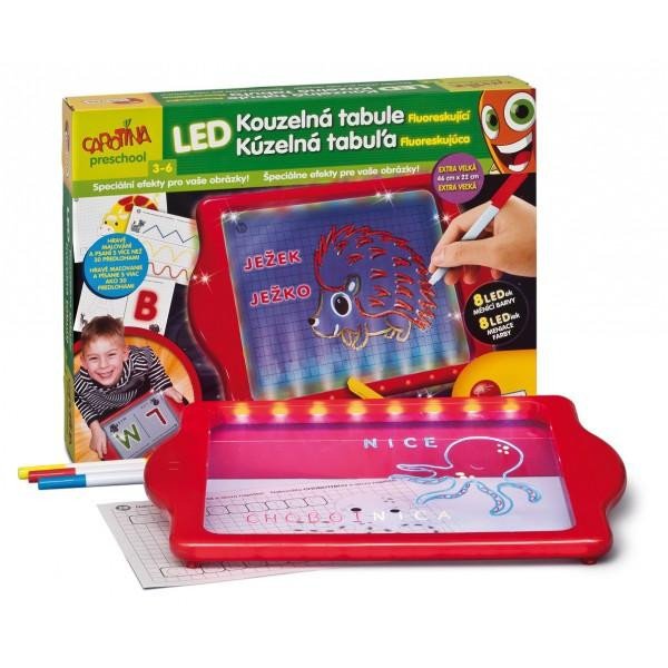 Joc / Jucărie Carotina Preschool: LED Kouzelná tabule 
