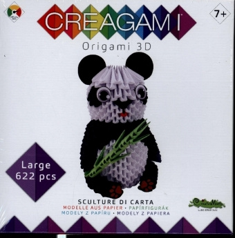 Joc / Jucărie Creagami: Origami 3D L Panda 