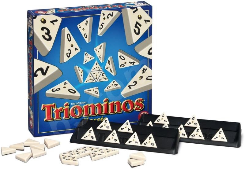 Hra/Hračka Triominos - společenská hra 