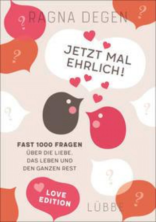 Kniha Jetzt mal ehrlich! - love edition 