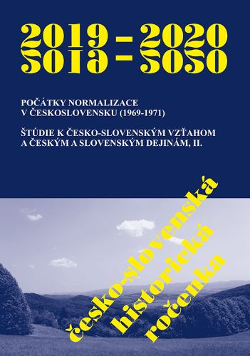 Könyv Česko-slovenská historická ročenka 2019 - 2020 Roman Holec; Vladimír Goněc