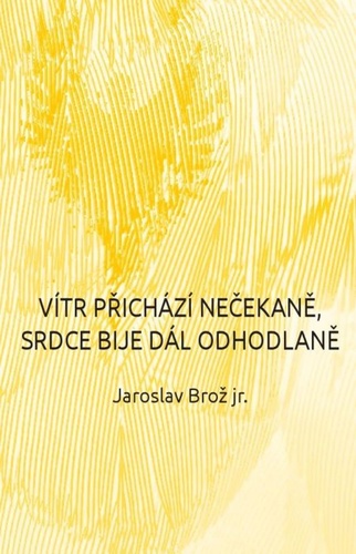 Kniha Vítr přichází nečekaně, srdce bije dál odhodlaně Jaroslav Brož