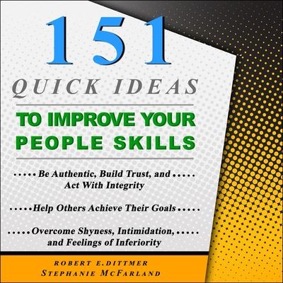 Audio 151 Quick Ideas to Improve Your People Skills Stephanie McFarland