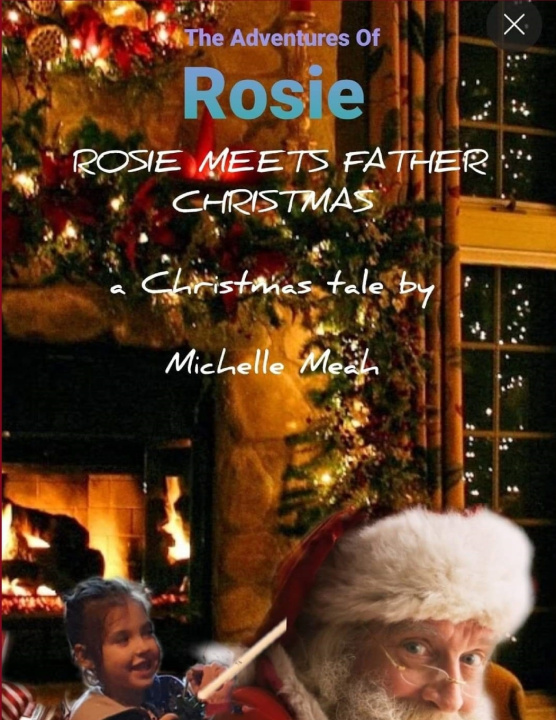 Boek Rosie Meets Father Christmas meah michelle meah