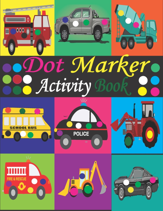 Knjiga Dot Marker Activity Book Toura Tfatef Toura